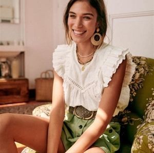 Sezane Clarysse Blouse Fr 36 US4